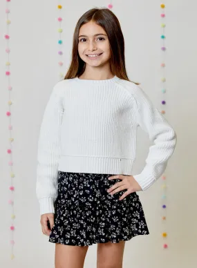 Leah Winter White Sweater