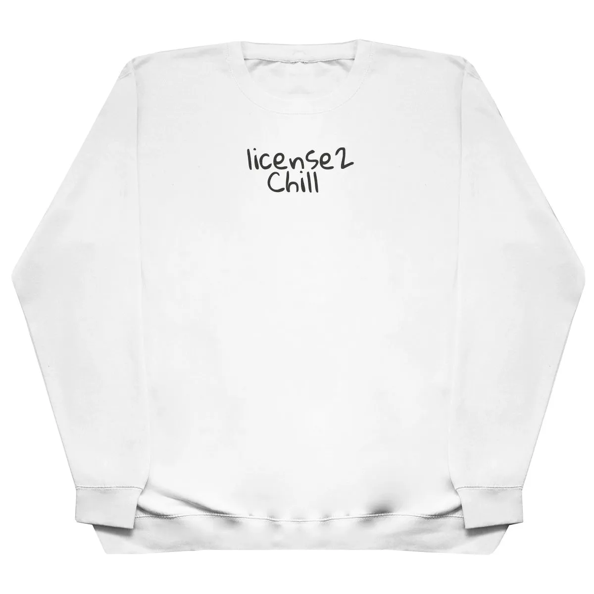 License2Chill - Huge Oversized Comfy Original Sweater