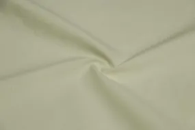Light Cream Plain Cotton Rib Fabric
