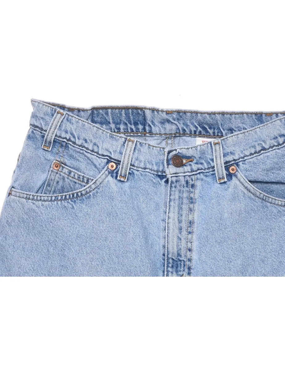 Light Wash Denim Shorts - W28 L11