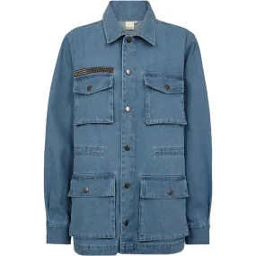 Lilly Denim Jacket / 100324 - Blue