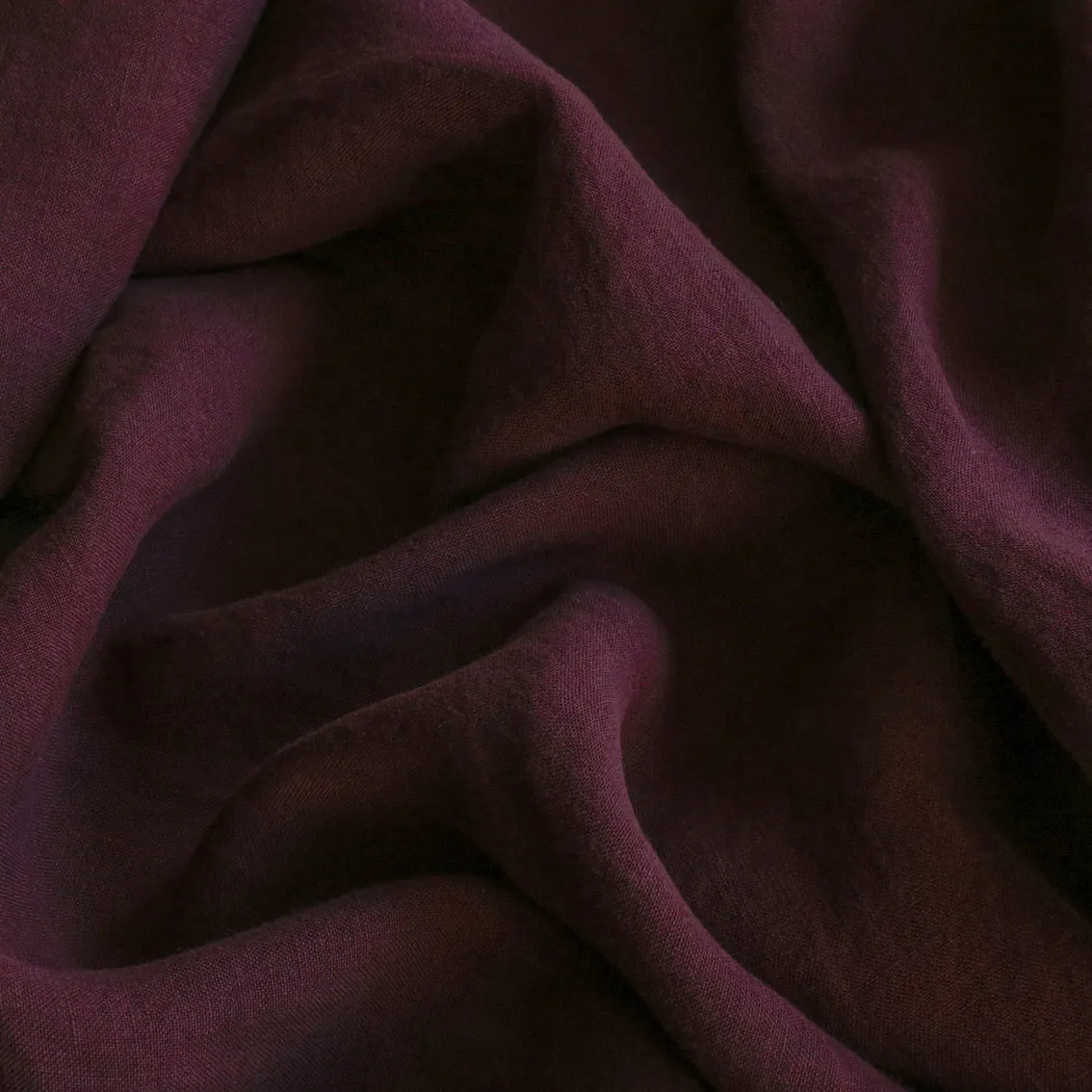 Linford Plum Washed Linen