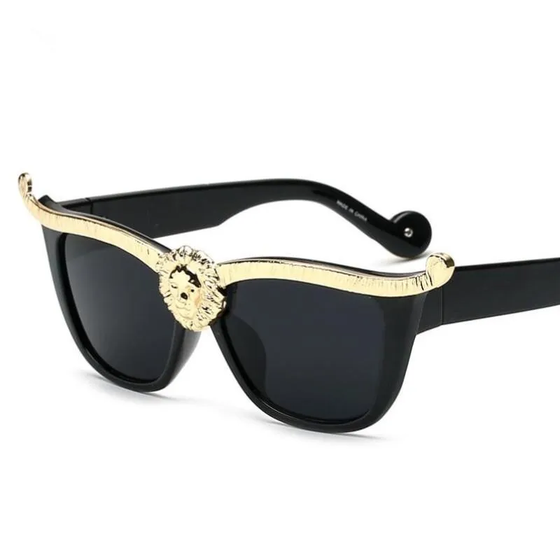Lionhead Oversized Cat Eye Sunglasses