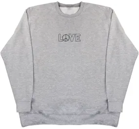 Love - Kids Oversized Comfy Sweater