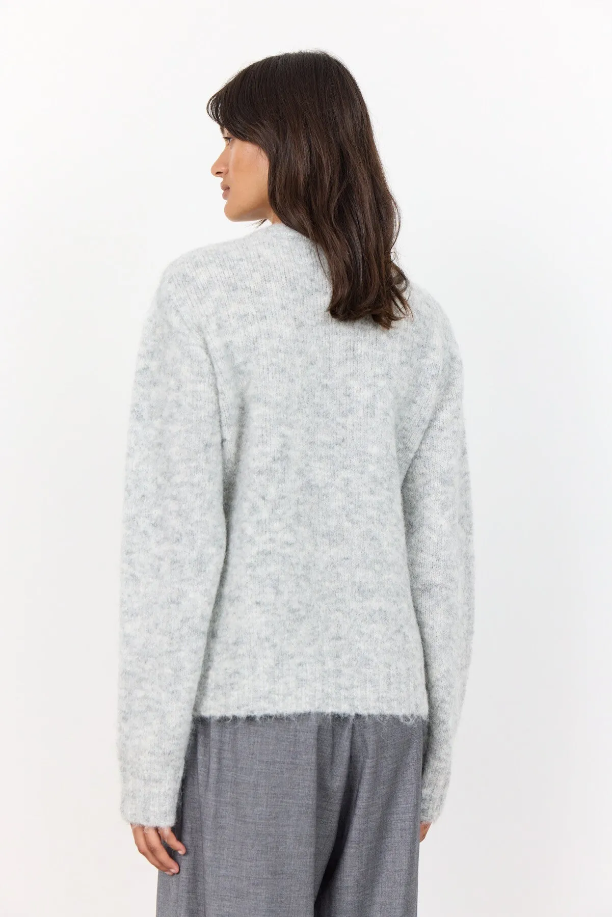 LR-INORA 4 Knit Light grey
