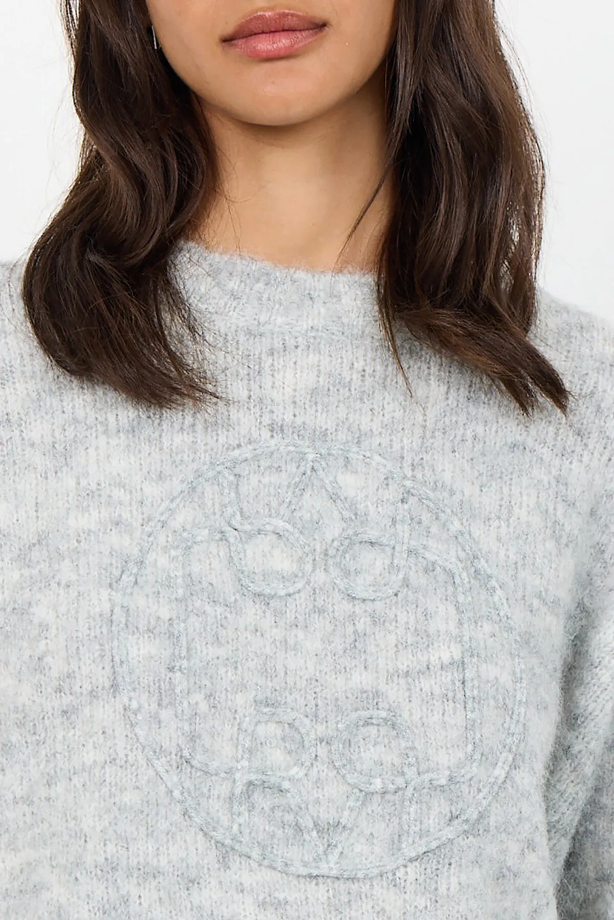 LR-INORA 4 Knit Light grey