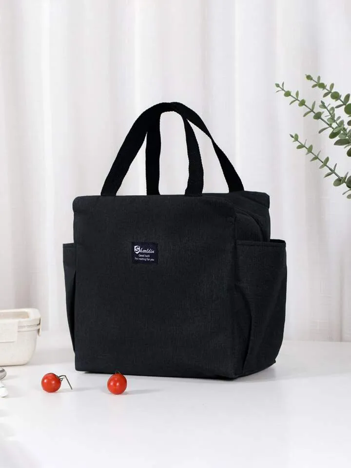 Lunch Box Insulated Cooler Tote Bag Reusable Lunch Work Picnic Outdoor   S4609085