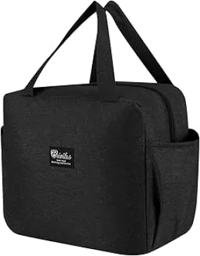Lunch Box Insulated Cooler Tote Bag Reusable Lunch Work Picnic Outdoor   S4609085