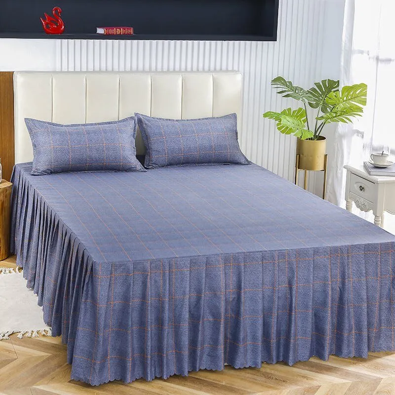 Luxury Wedding Bed Skirt - Plus Size - Classic Aesthetic Home Textile