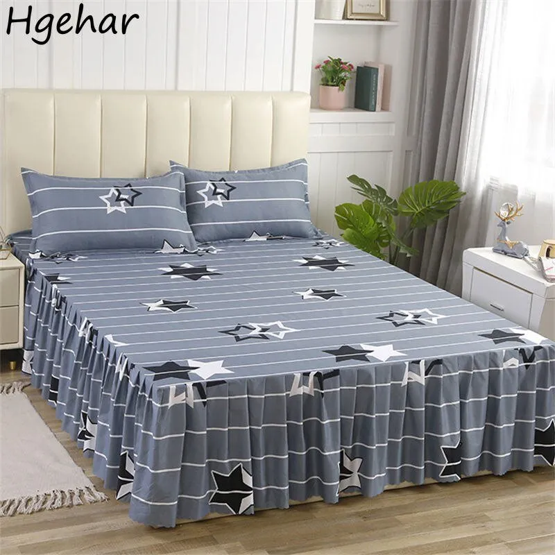 Luxury Wedding Bed Skirt - Plus Size - Classic Aesthetic Home Textile