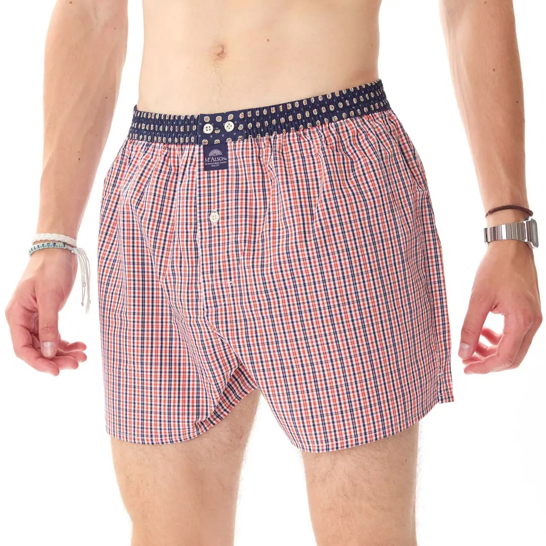 M5074 - Checkered orange