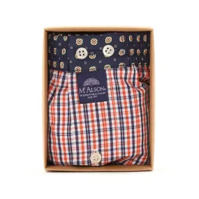 M5074 - Checkered orange