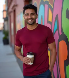 Maroon Oversized T-Shirt Maroon Oversized T-Shirt