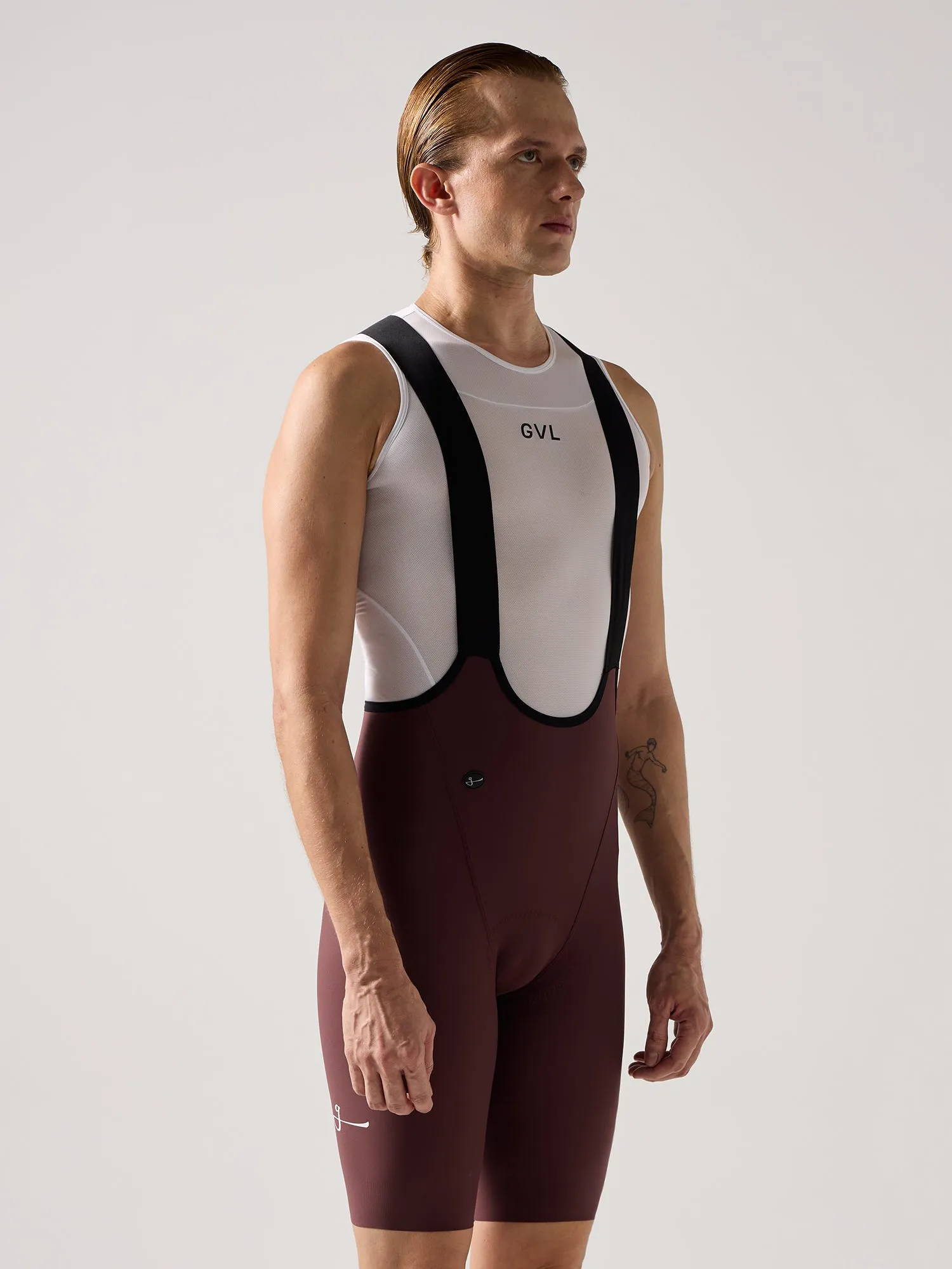 MEN’S HD PRO 2.0 BIB SHORTS - WINE