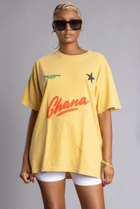 MUSTARD TEAM GHANA TEE