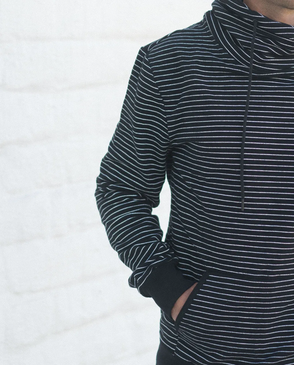 nANA JUDY Lamont Pisa Black White Sweatshirt