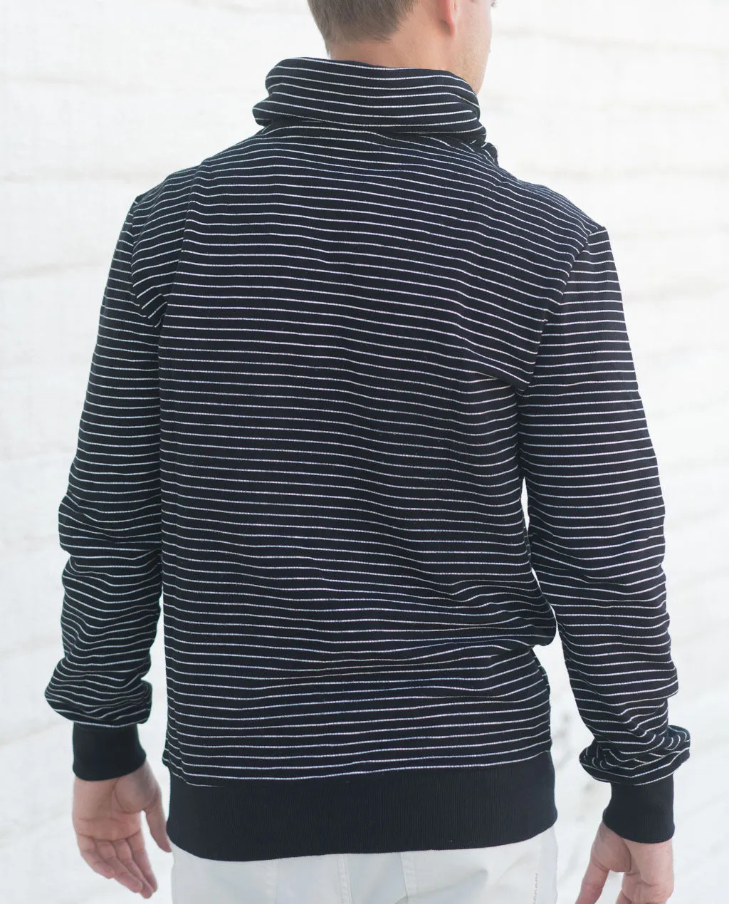nANA JUDY Lamont Pisa Black White Sweatshirt