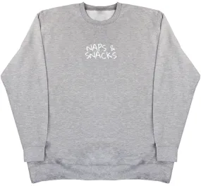 Naps & Snacks - Kids Oversized Comfy Sweater