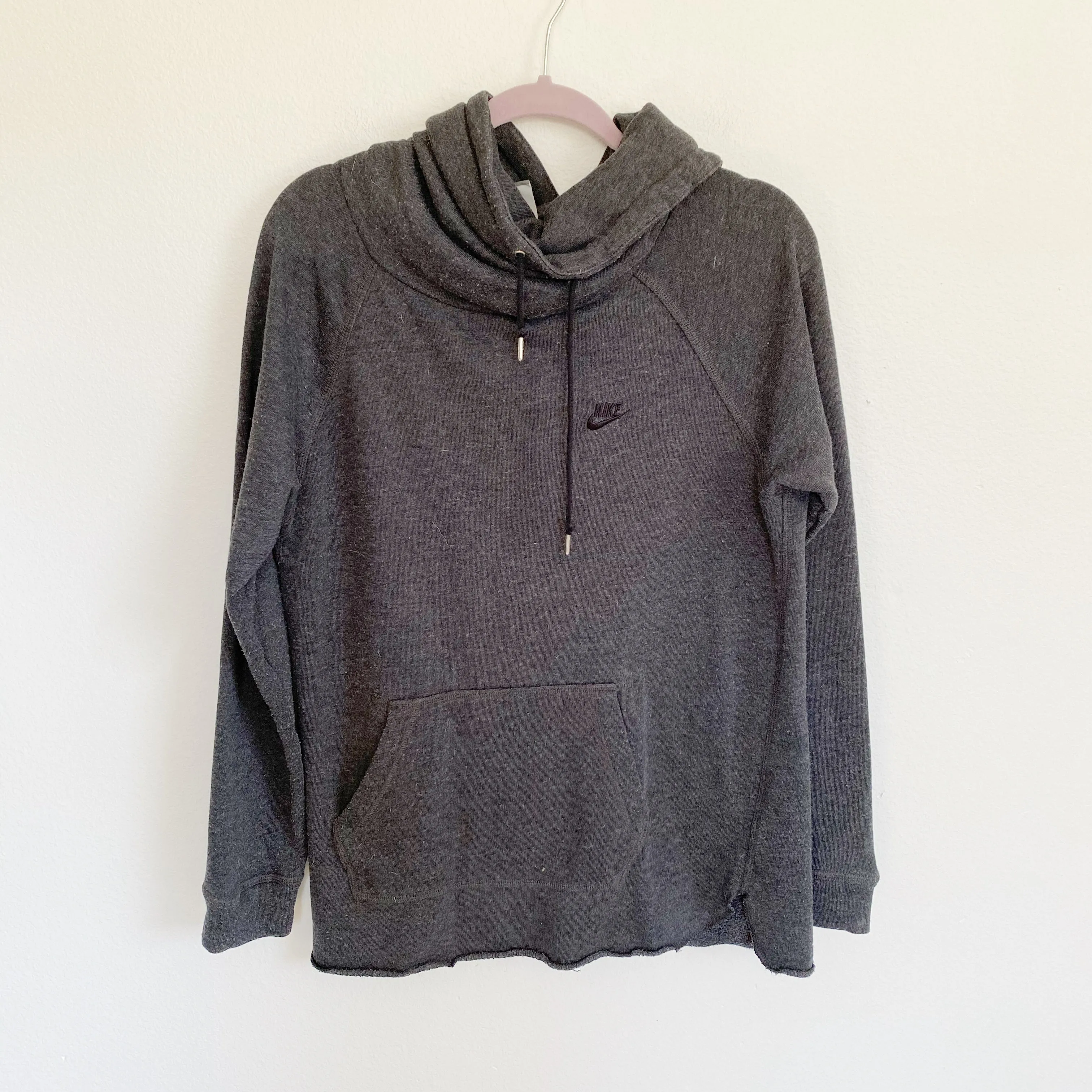 NIKE Pullover Turtleneck Hoodie Sweatshirt Small