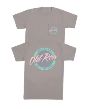 Old Row Circle Logo SS Tee - Grey