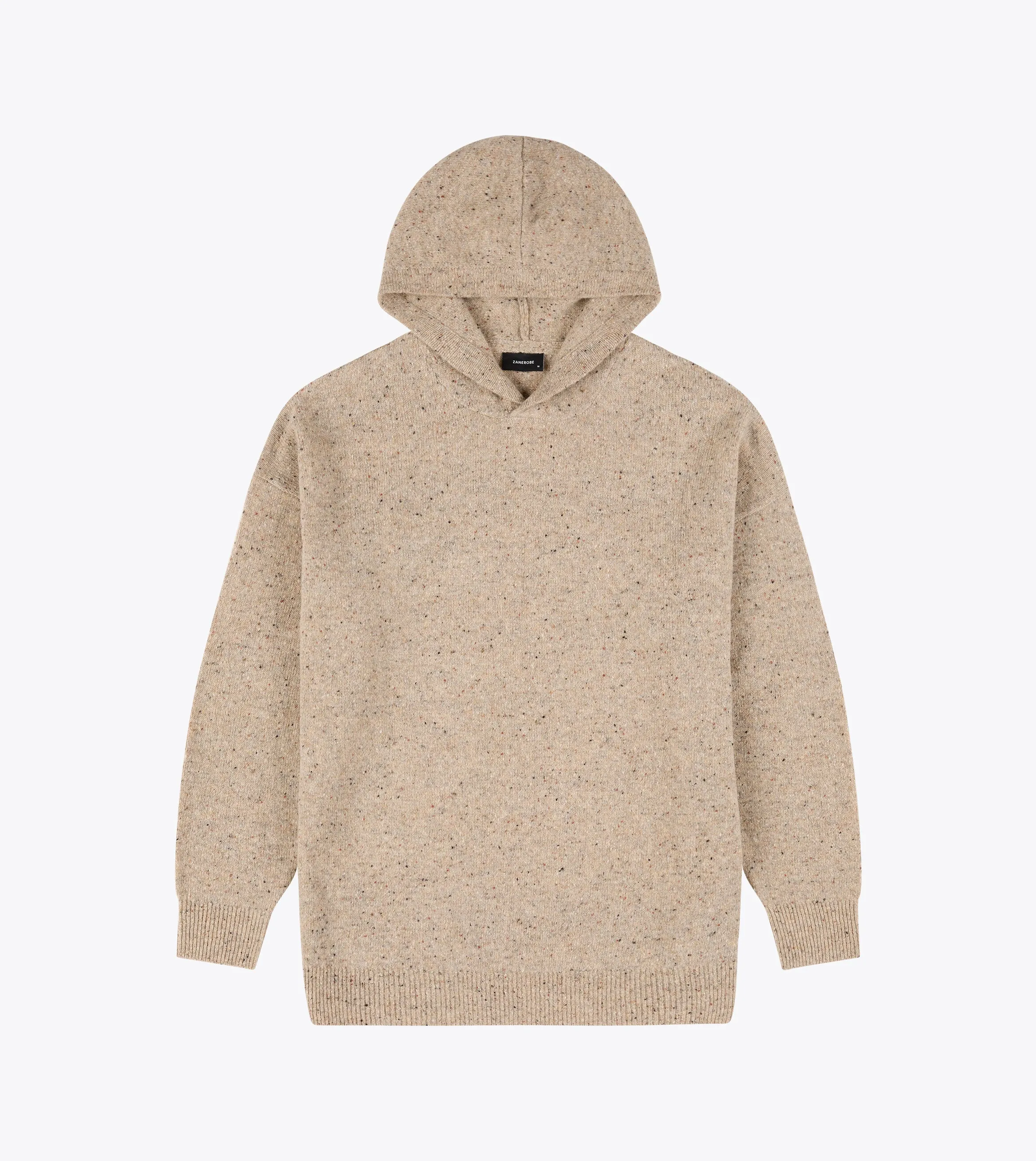 OS Hood Knit Natural Marle