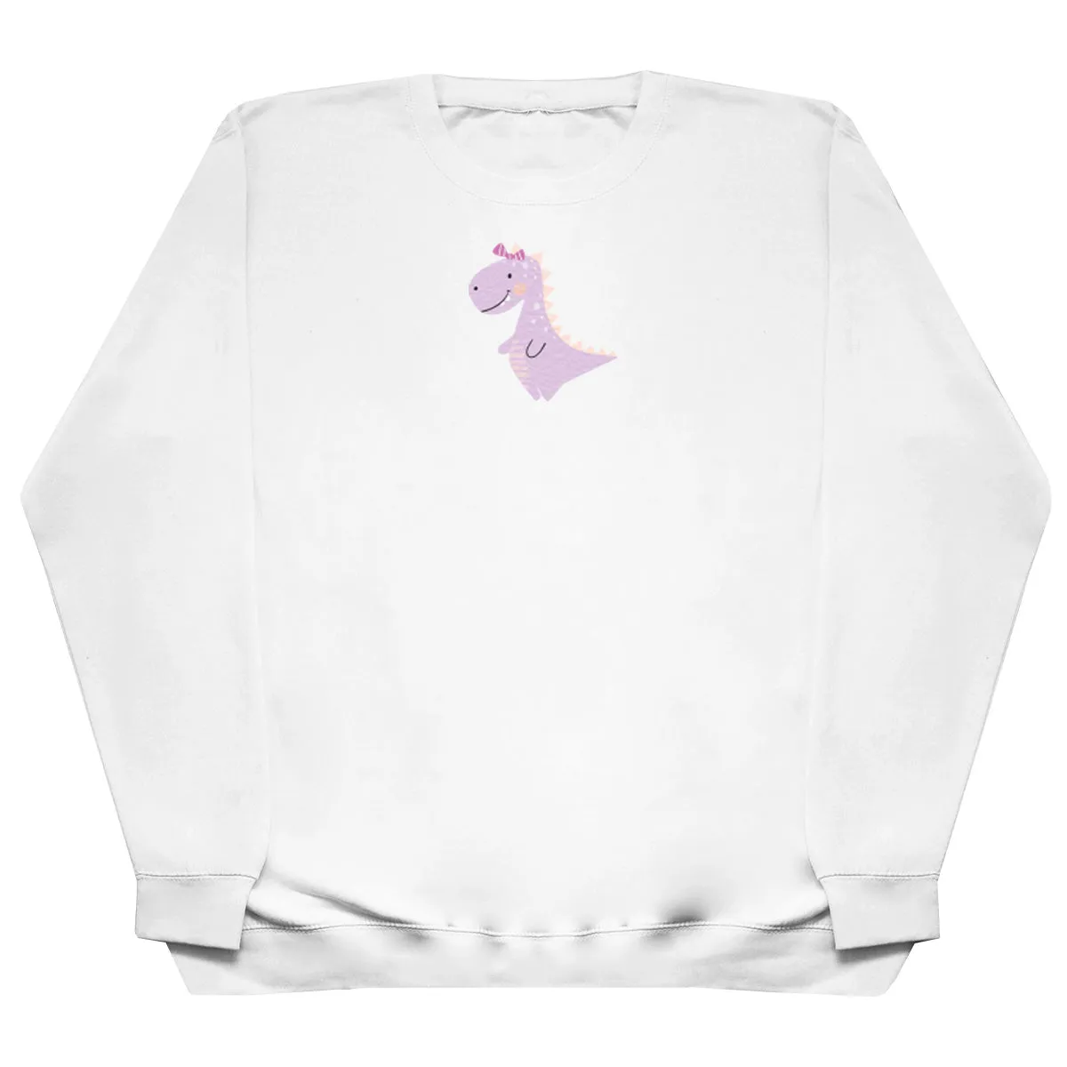 Pink Dino - Kids Oversized Comfy Sweater