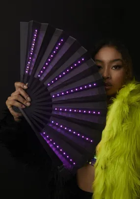 Pink Light Up Fan