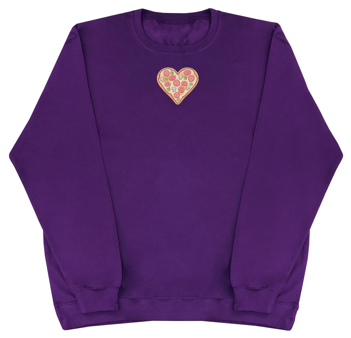 Pizza Heart - Kids Oversized Comfy Sweater