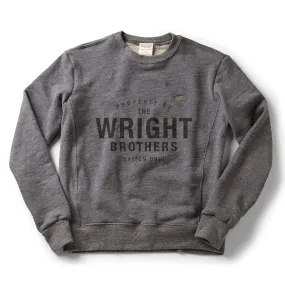 Property of The Wright Brothers classic crew sweatshirt | Zinc