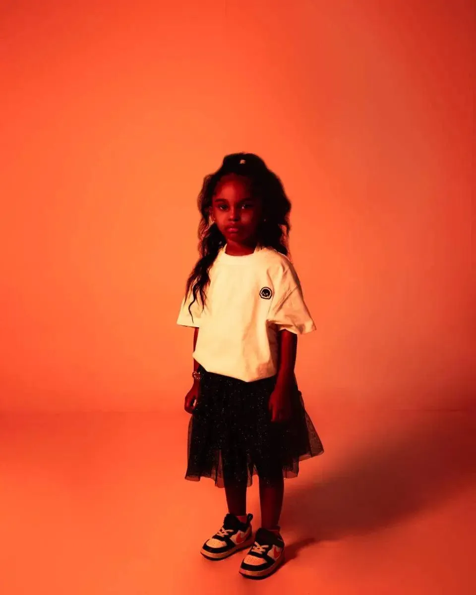 "THE BAD" Kids T-shirt  - White