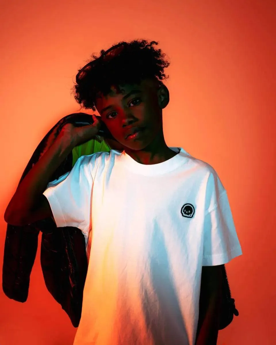 "THE BAD" Kids T-shirt  - White