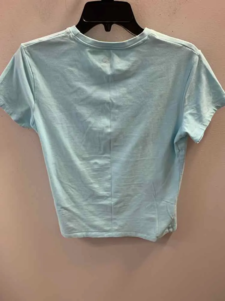 REO Tops Size L LIGHT BLU TOP