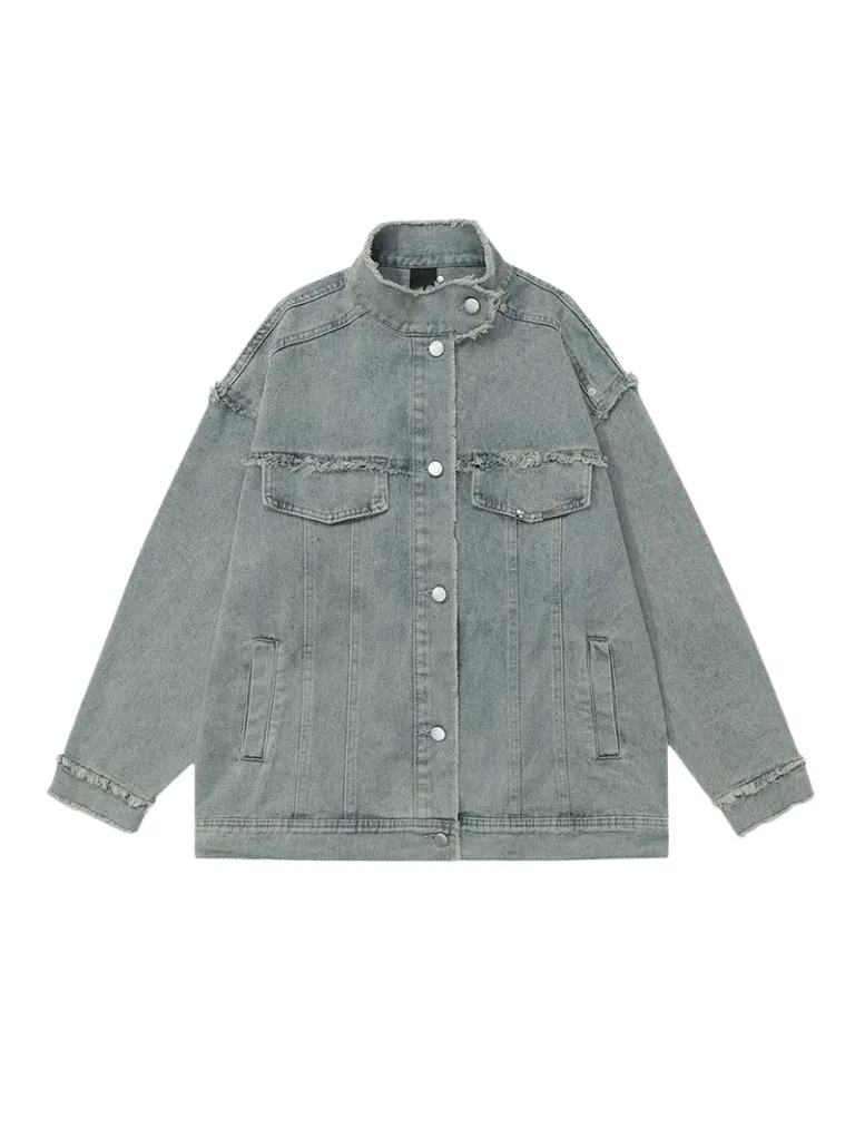 Retro Jacket Denim Light Blue
