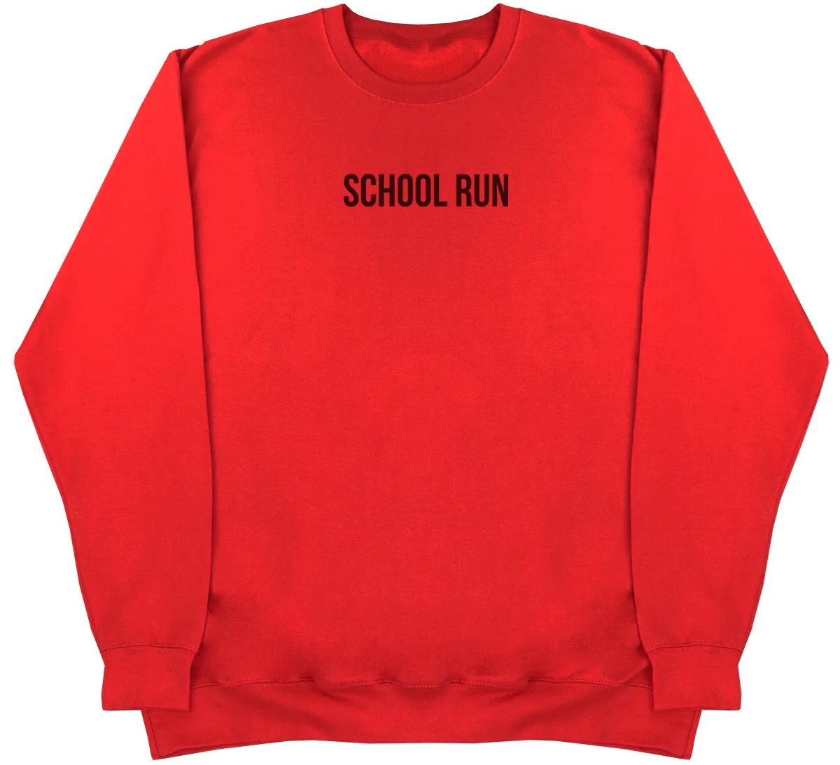 School Run - Huge Oversized Comfy Original Sweater