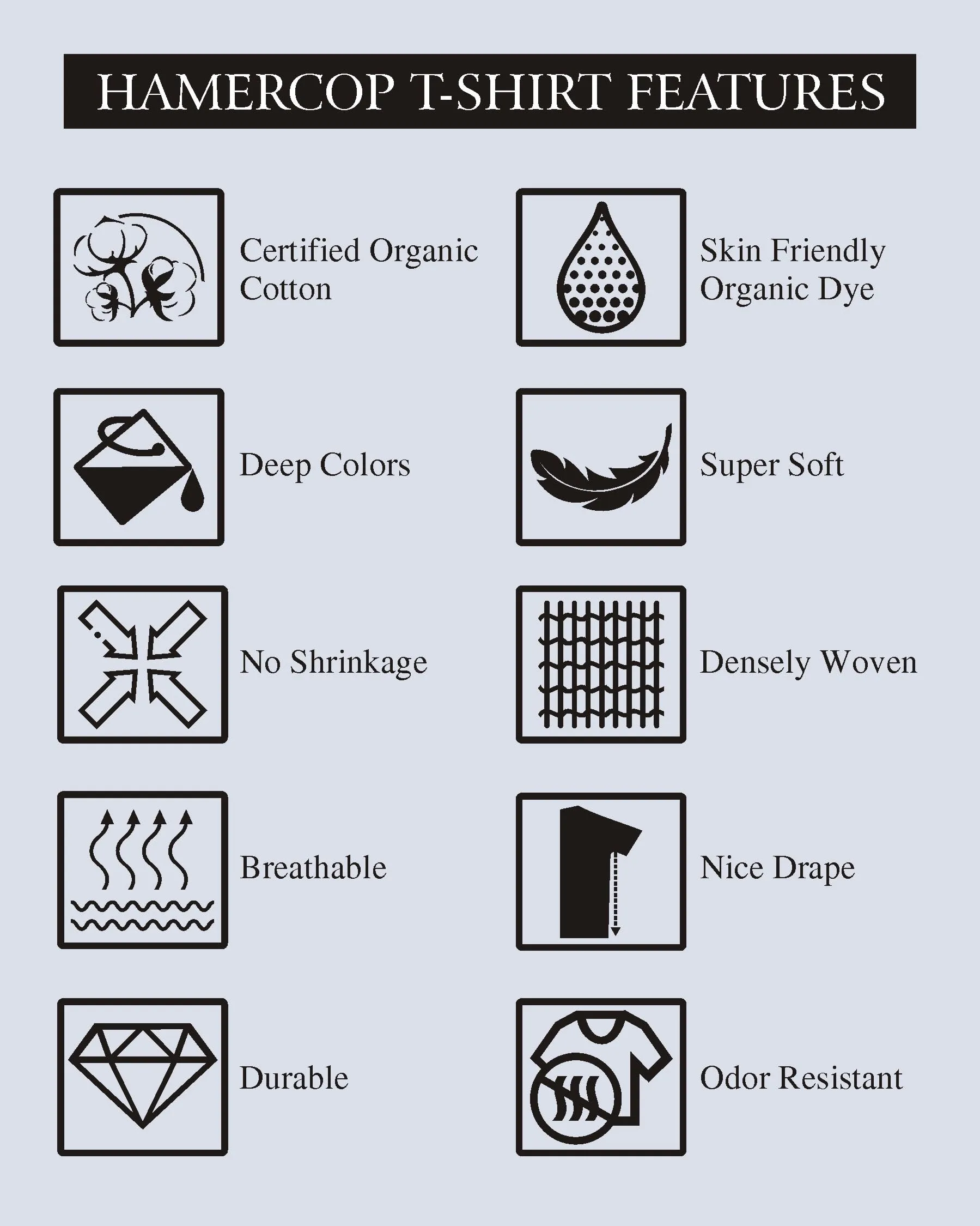 Silver Gray With Black Pique Pima Designer T-Shirt