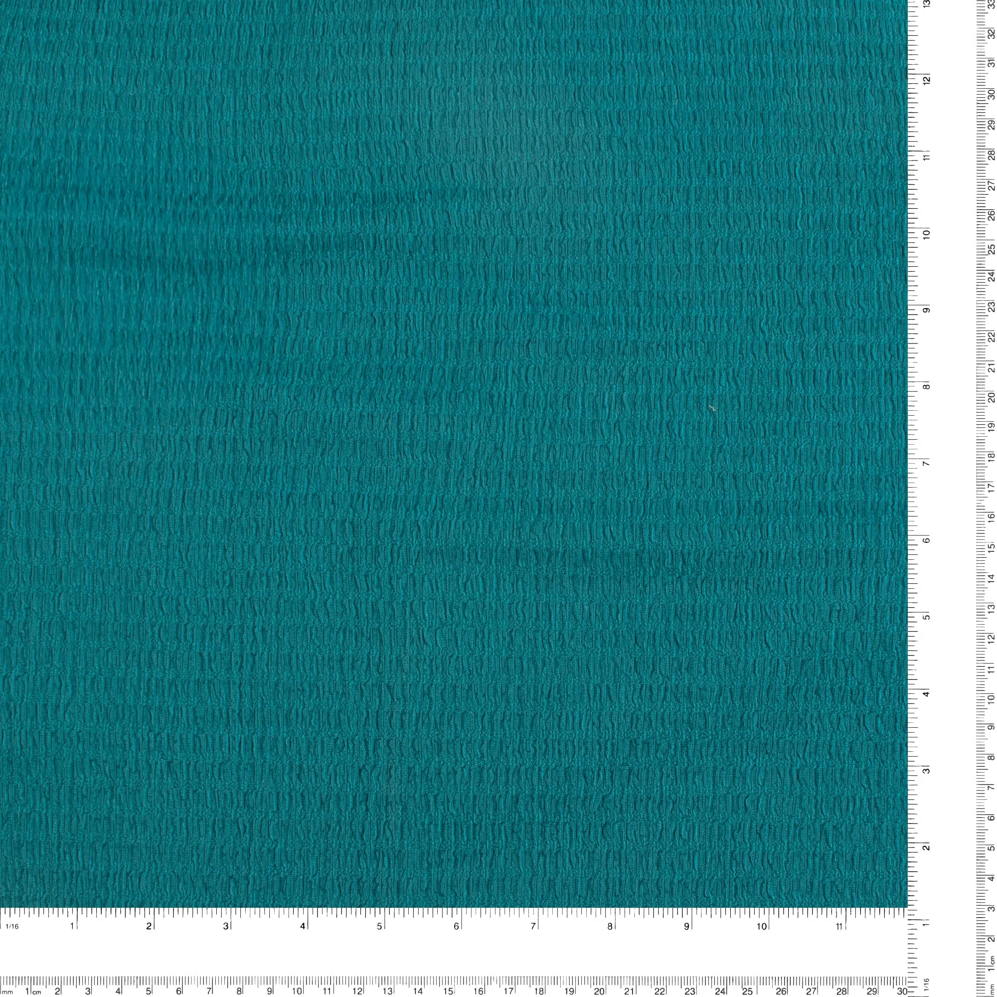 Solid Crinkled Knit - AIDA - 005 - Teal