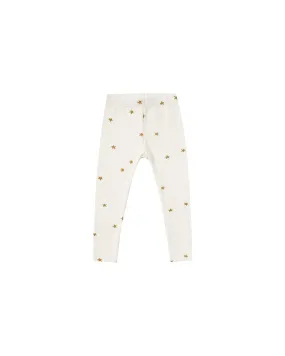 Star Knit Legging - Ivory
