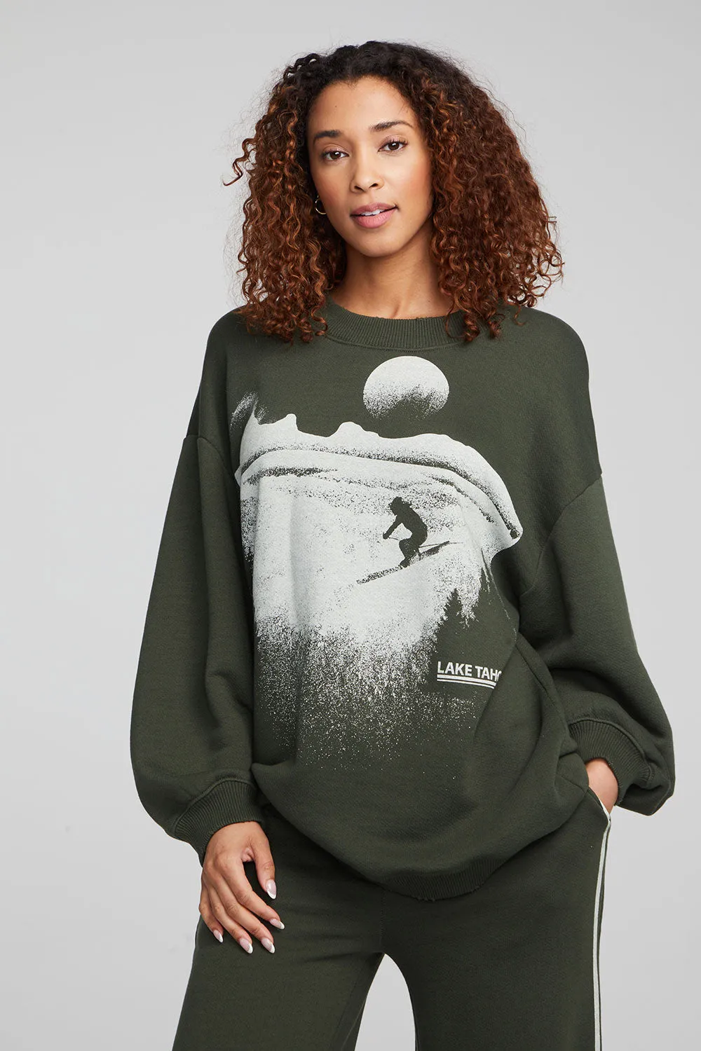 Tahoe Ski Slope Pullover