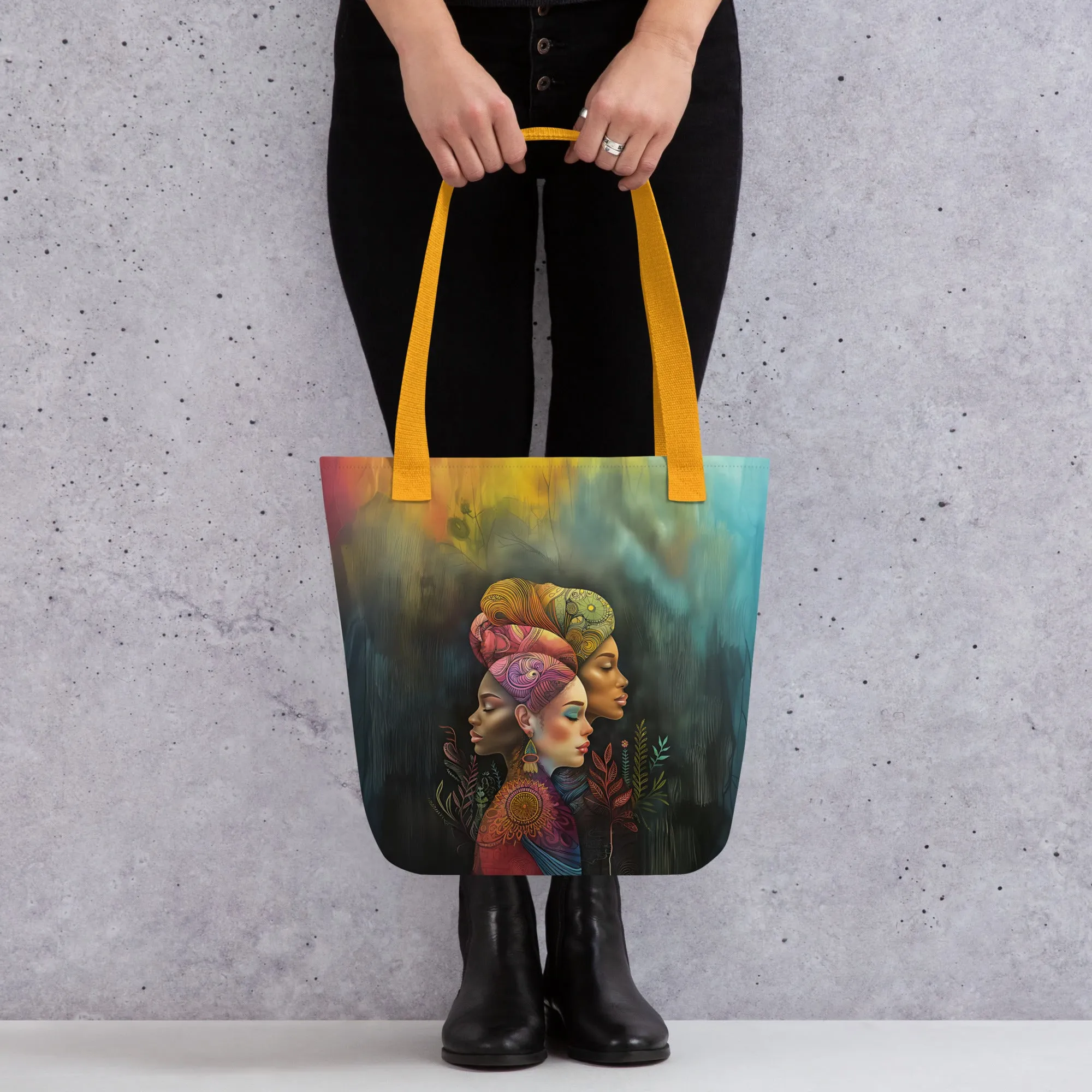 Timeless Faces Tote bag