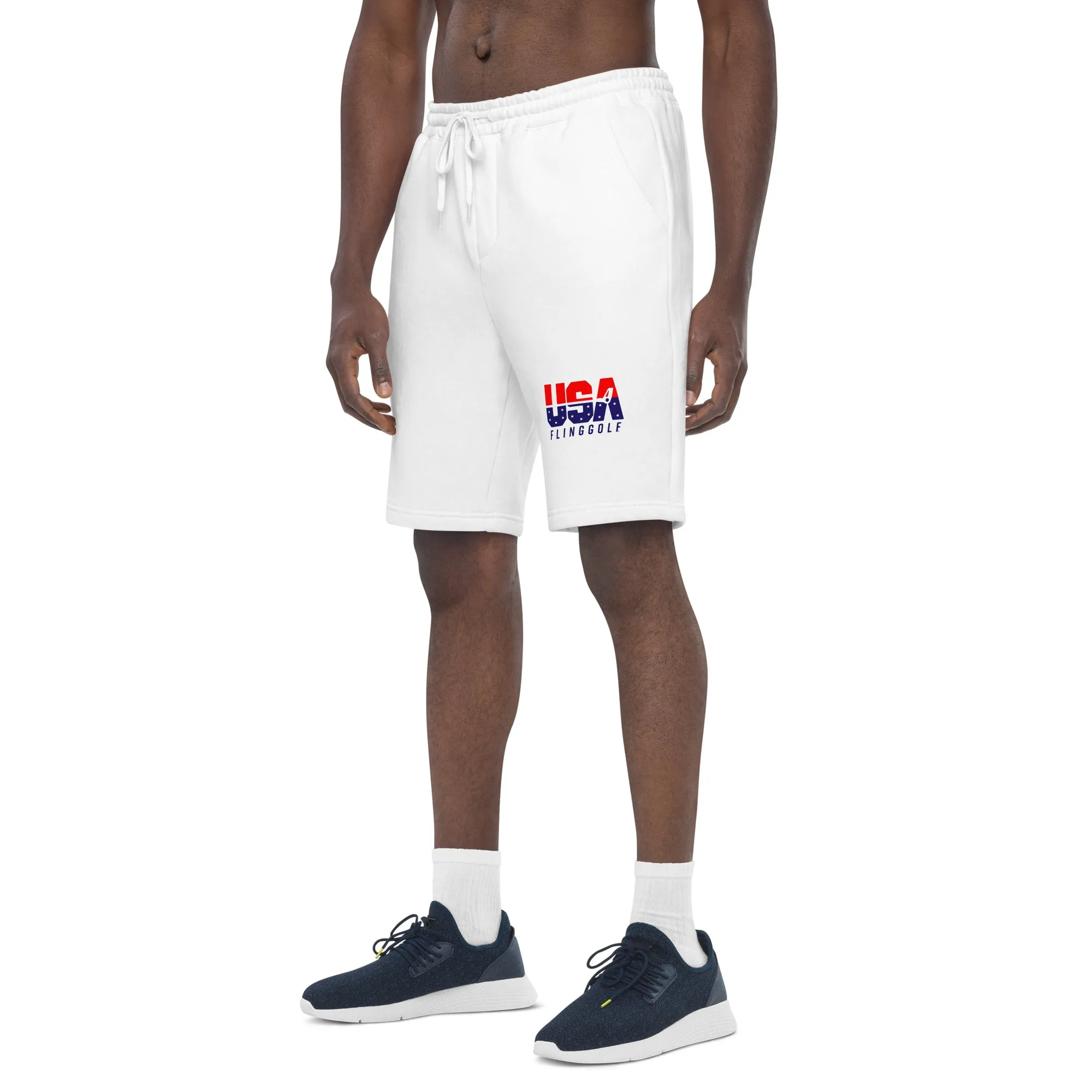USA FlingGolf Men's Fleece Shorts (Light)