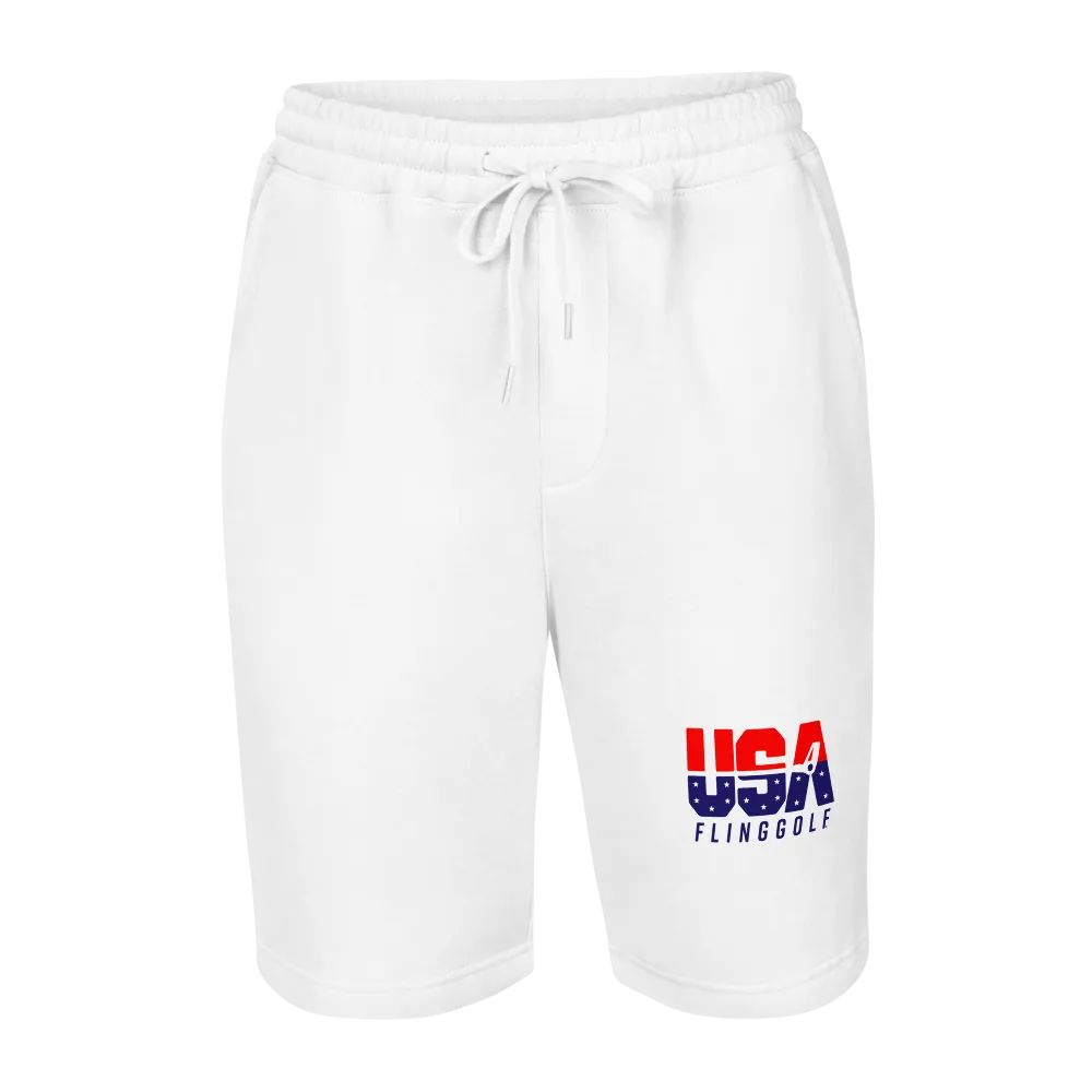 USA FlingGolf Men's Fleece Shorts (Light)