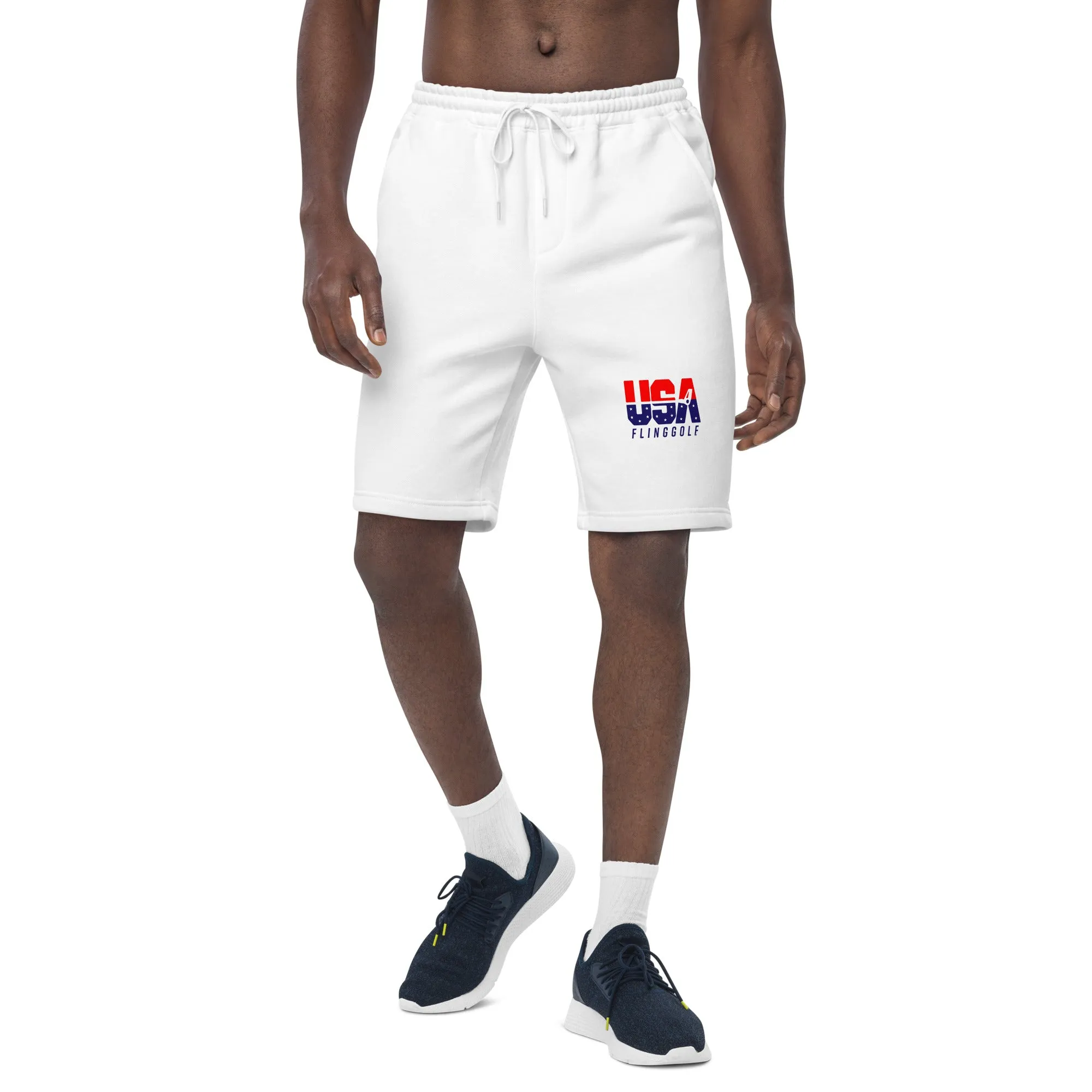 USA FlingGolf Men's Fleece Shorts (Light)