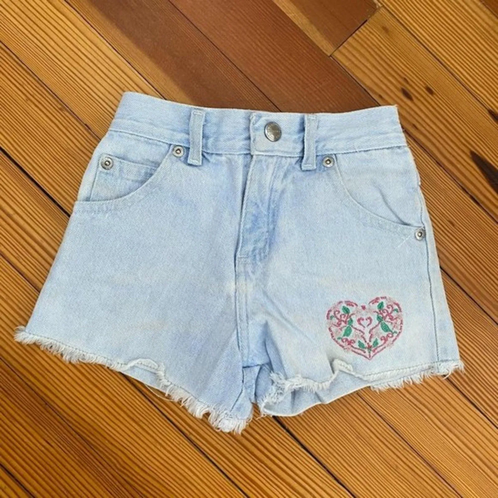 Vintage Sonoma Jean Company Light Wash Jean Shorts 4T