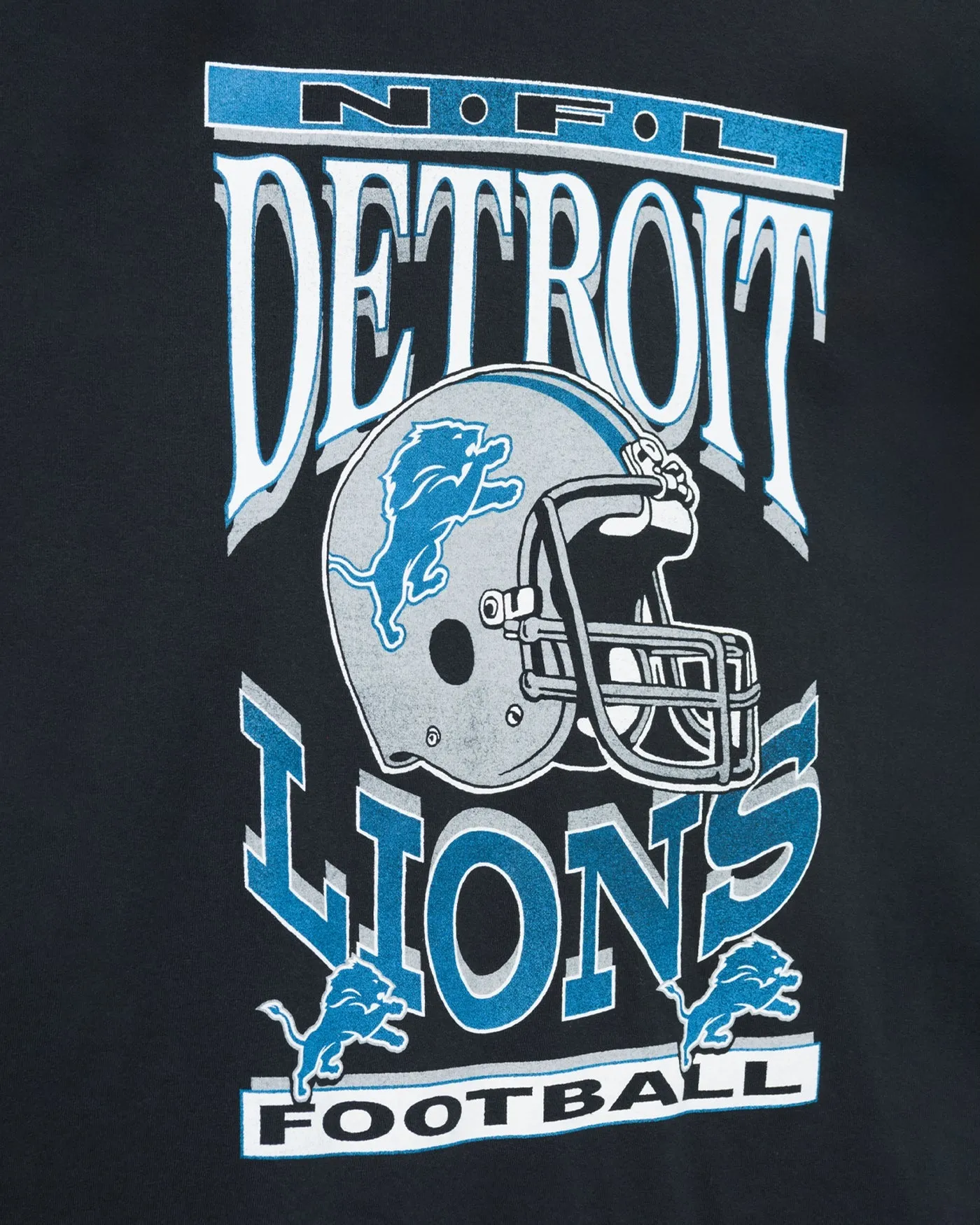Women's Detroit Lions Helmet Oversized Tee Dress