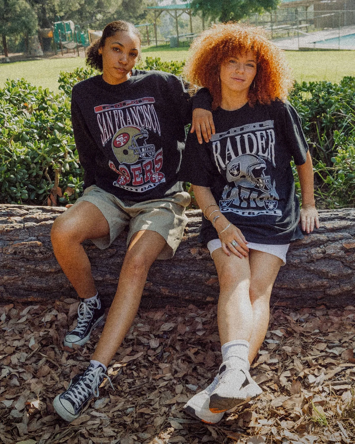 Women's Las Vegas Raiders Helmet Oversized Tee Dress
