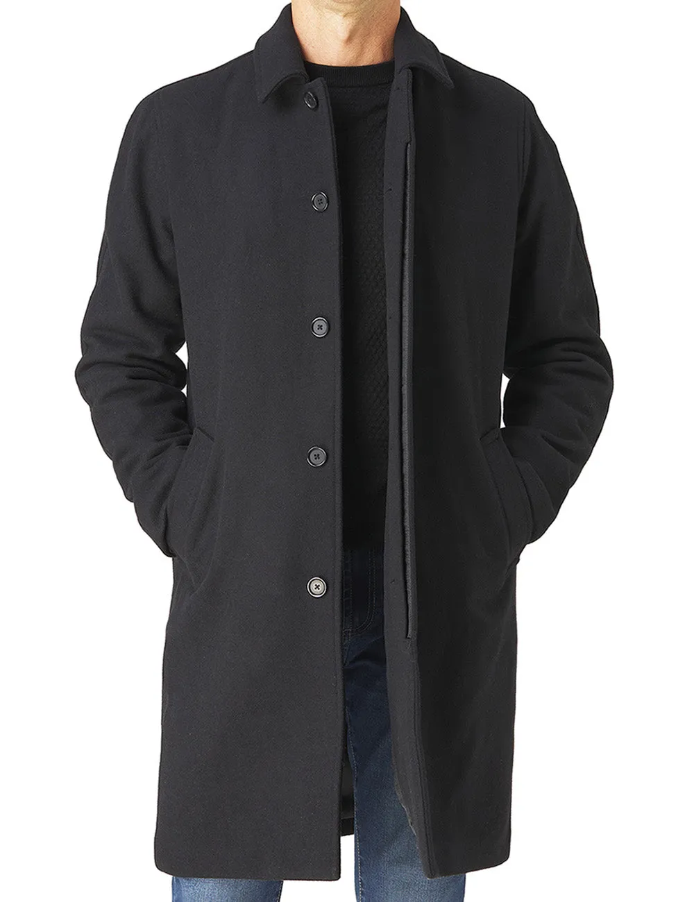 Wool Raglan Overcoat