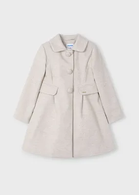 Woolen Coat - Sepia Mix